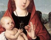 胡安 德 弗兰德斯 : Virgin and Child before a Landscape